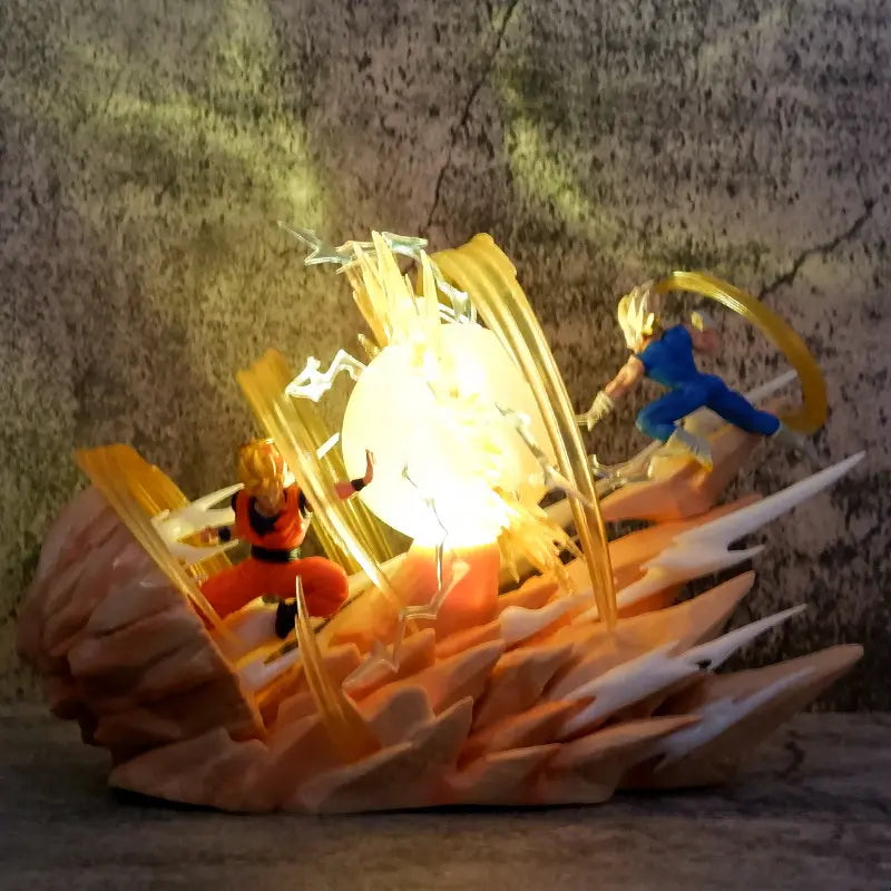 Son-Goku vs Vegeta - Diorama